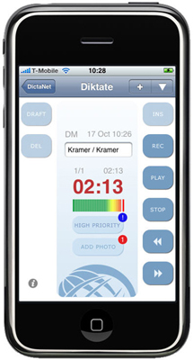 DictaNet Mobile for iPhone