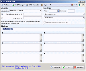 RA-Micro SMS Programm